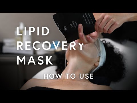 Epicutis Lipid Recovery Mask for Neck and Décolleté, skincare mask for hydration and skin recovery