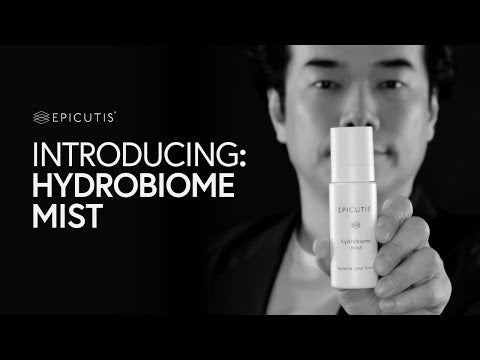 Epicutis Hydrobiome Mist bottle, skincare mist for balancing skin's microbiome and providing hydration